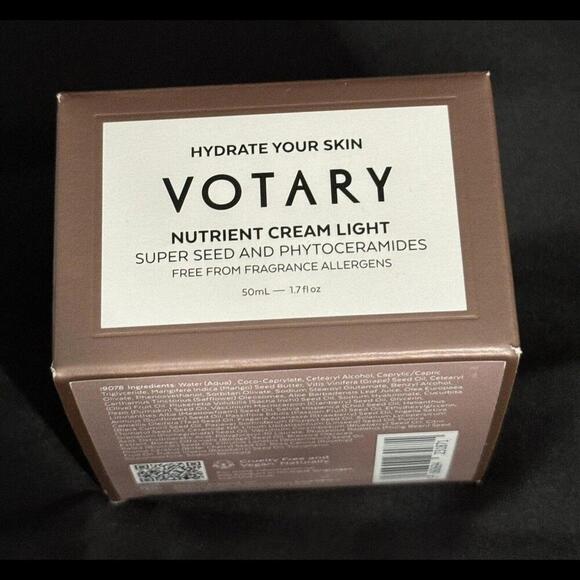 Votary Super Seed Nutrient Cream Light ~Vegan~ Full Sz 50ml/1.7oz New Sealed Box - Picture 1 of 5